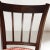 Early 19th Century Antique French Mahogany Chair with Silk Upholstery For Sale - Image 5 of 10