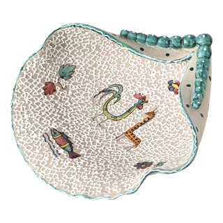 Mid-Century Italian Bowl from Deruta, 1960s For Sale