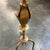 Mid 20th Century Spanish Wrought Iron Floor Candlestick W/ Gold Wash For Sale In Atlanta - Image 6 of 12