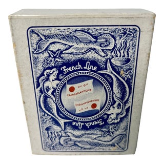 Vintage French Line Playing Cards For Sale