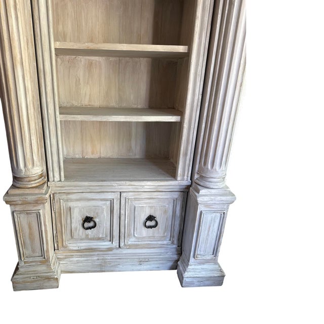 Vintage Italian Classic Libraries Wait Patina - A Pair For Sale - Image 4 of 9