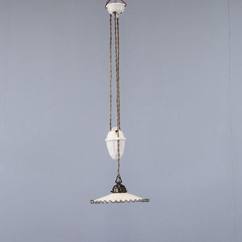 1920s Antique Pendant Lamp, 1920s For Sale - Image 5 of 7