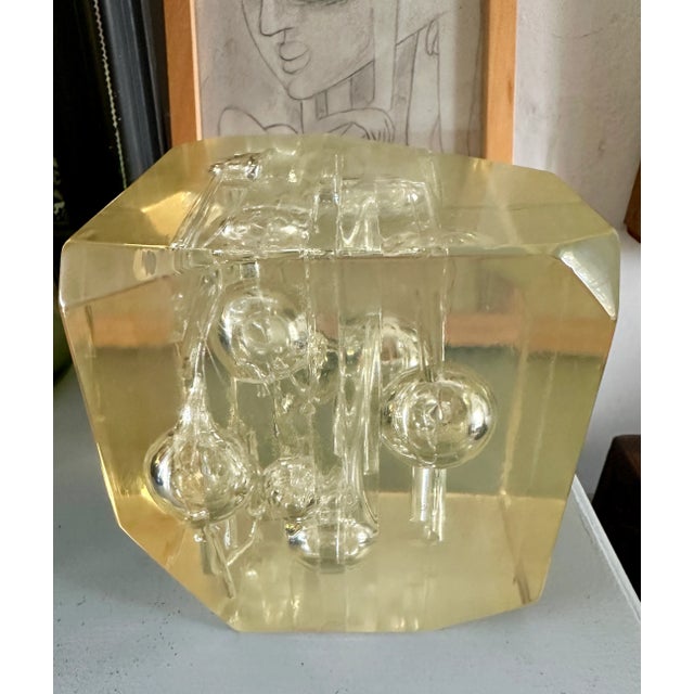 Michèle Canzoneri, Sculpture, 1972, Hand-Blown Glass & Resin For Sale - Image 4 of 18