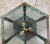 Copper Large Hexagon Copper Lantern For Sale - Image 8 of 11