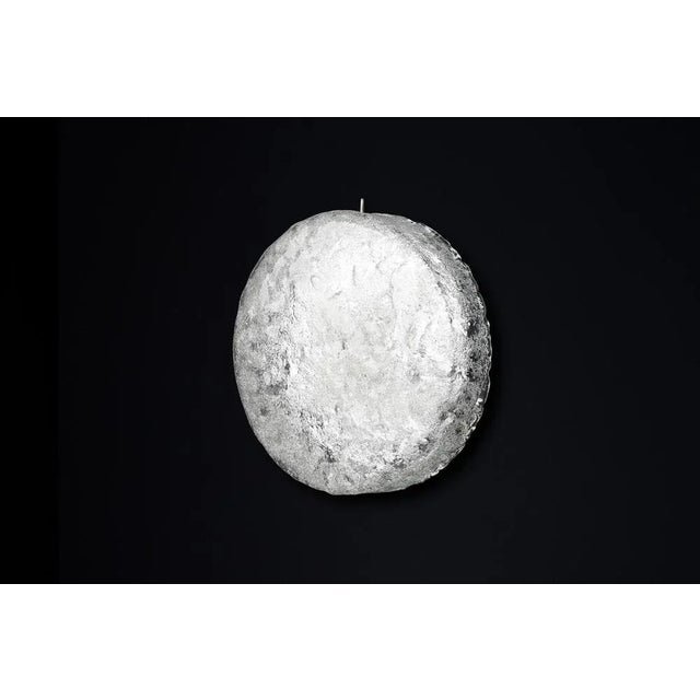 Mid-Century Modern Frosted Ice Glass Ceiling Light from Kaiser Leuchten, Germany, 1960s For Sale - Image 9 of 14