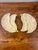 Mid-Century Modern Vintage Italian Alabaster Leaf Dishes - Pair of Sculptural Catchall Bowls For Sale - Image 3 of 7
