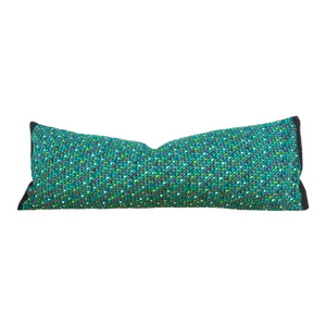 Long Vintage Mayan Brocade Akna Pillow