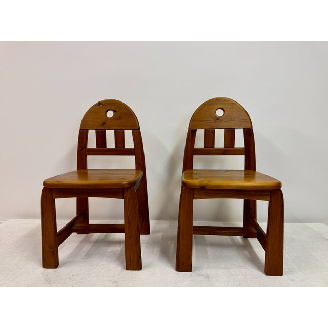 Vintage Pine Dining Chairs from Wasa Möbel, 1980s, Set of 9 For Sale - Image 12 of 18
