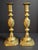 Antique Matching Pair Victorian "The Queen of Diamonds" Brass Candlesticks 11" Push Up Ejector c.1897 For Sale - Image 4 of 18