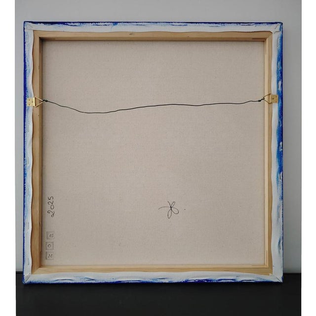 Contemporary Koa, Splash Game, Acrylic on Canvas For Sale - Image 3 of 6