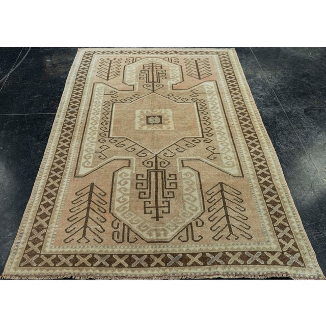 Turkish Vintage Rug 4' x 6'6" #19823 Explore a curated collection of hallway runners, wool rugs, and handmade masterpieces...