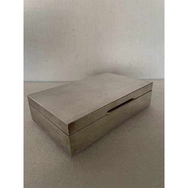 Vintage Puiforcat Cigar Box, 1950s For Sale - Image 11 of 11