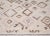 Shabby Chic Afghan Tribal Natural Color Hand Made Organic Wool Maimana Kilim,5'x6'6" For Sale - Image 3 of 5