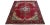 Vintage Hand-knotted Tabriz Wool Rug with a red field. This rug has multicolor accents in an all-over floral motif. This...