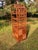 1970s Vintage Rattan Chinoiserie Pagoda Etagere For Sale - Image 5 of 11