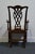 Early 21st Century Universal Furniture Traditional Chippendale Style Dining Arm Chair For Sale - Image 5 of 10