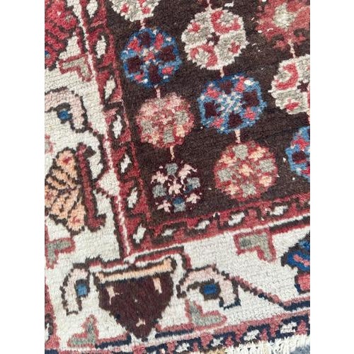 Mid-Century Mazlaghan Rug, 1940s For Sale - Image 14 of 16