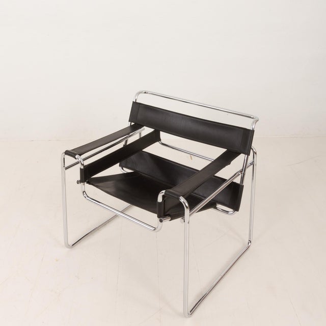 Vintage Italian Wassily Chairs by Gavina, 1960s, Set of 2 For Sale - Image 15 of 18