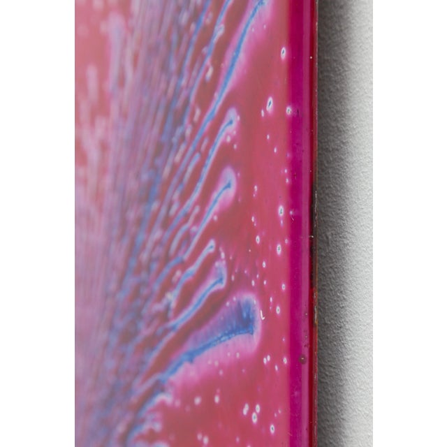 Pop-Art Wall Metal Enemal Painting, 1970s For Sale - Image 8 of 9