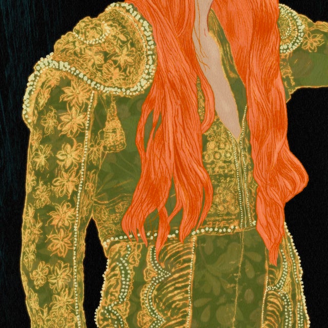 2020s Catarina by Steve Moors 30"x60" Ready to Hang For Sale - Image 5 of 8