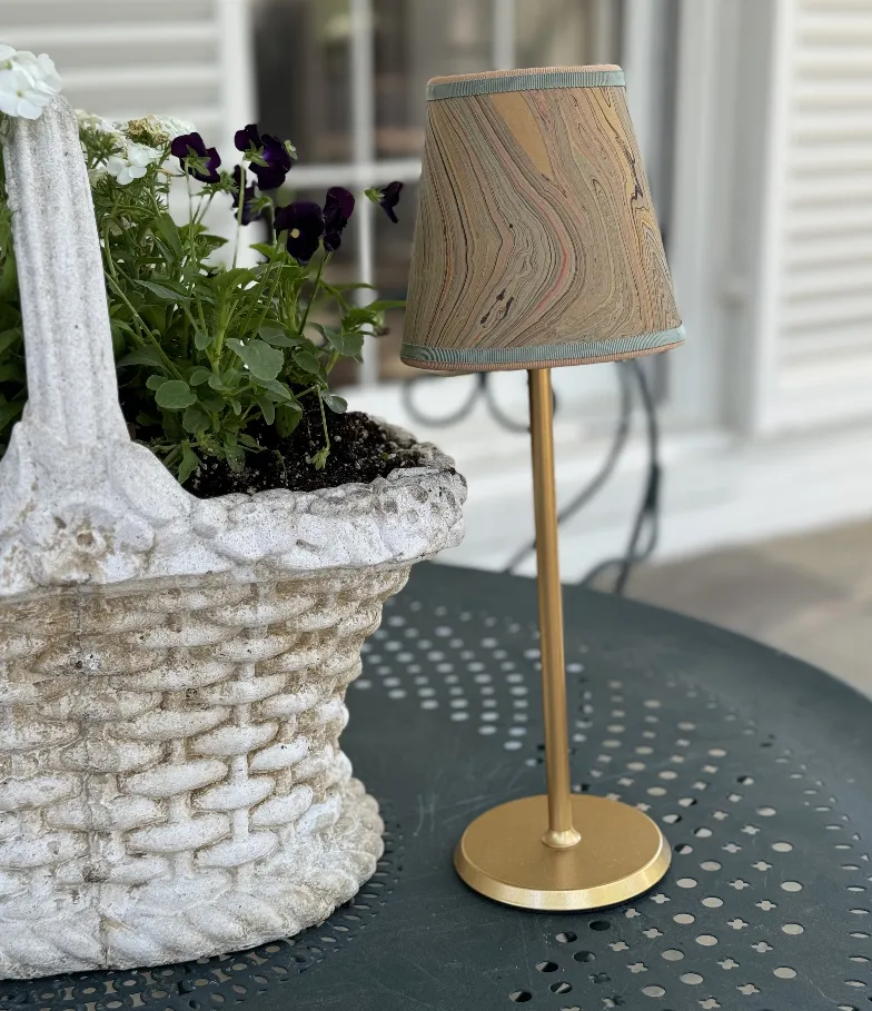 Maison Maison Design Tan Marble Shade Cover - Thumbnail 5