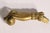 Antique Victorian Brass Hand Door Knocker For Sale - Image 4 of 11