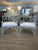 Blue-Gray Bamboo Armchairs from Vivai del Sud, 1980, Set of 2 For Sale - Image 14 of 18