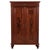 Large Antique Hand-Polished Walnut Cabinet with Carved Details, 1880s For Sale - Image 13 of 13