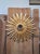 Wood 20th Century Sunburst Golden Mirror For Sale - Image 7 of 10