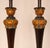 Plastic Vintage French Table Lamps Pair – Brown Gold Baroque Décor Lighting 1980s For Sale - Image 7 of 9