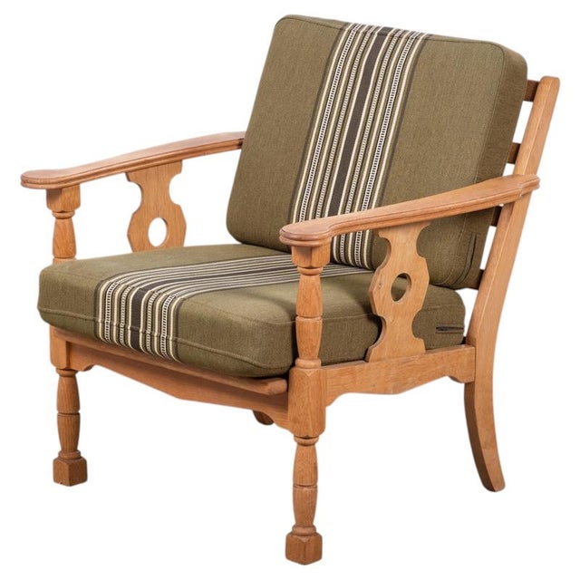 Vintage Oak Chair by Henning Kjærnulf, Denmark, 1960s For Sale - Image 11 of 11