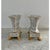 Late 20th Century Pair of Reticulated Porcelain Baskets With Gilt Detail and Lion Paw Feet For Sale - Image 10 of 11
