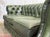 Animal Skin Chesterfield Leather 3-Seater Sofa, 1970s For Sale - Image 7 of 18