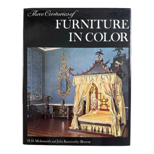 Three Centuries of Furniture in Color Deluxe Design & Interiors Reference (Hardcover, 1970)