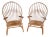 Pair of 1970s Mid-Century Hans S Wegner Peacock Chairs For Sale