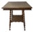 Antique Victorian or Jacobean Revival Barley Twist Side Table With Lower Shelf For Sale