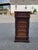 Late 19th Century 19th Century French Antique Walnut Marble Top Bedside Cabinet Nightstand For Sale - Image 5 of 18