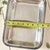 Metal Vintage Silver-Plated Platter Divided Serving Tray With Gadroon Border For Sale - Image 7 of 8