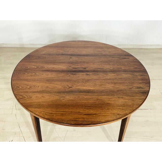 Wood Vintage Extendable Model 55 Dining Table For Sale - Image 7 of 9