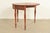 Baker Furniture Style Antique Federal Flame Mahogany Flip Top Demilune Console Game Table, Circa 1920s For Sale - Image 11 of 14