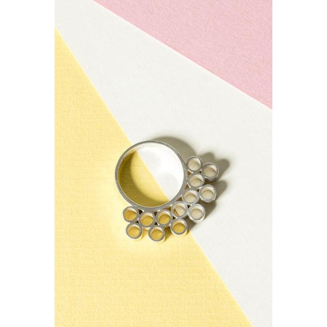Silver Ring from Cecilia Johansson, 1964 For Sale - Image 4 of 8