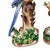 Pair of Parrot Bird Figurines Table Sculptures - Hand Painting Chinese Porcelain Book Matching Set - Chelsea House Mottahedeh Style For Sale - Image 4 of 8