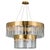 Collection Atlas Chandelier in Metal and Crystal by Jago For Sale - Image 6 of 6