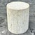 Eggshell Vintage Coastal Coquina Strip Pedestal For Sale - Image 8 of 8