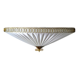 Large Mid-Century Finnish Model K5-27 Flush Mount by Paavo Tynell for Idman, 1950s For Sale