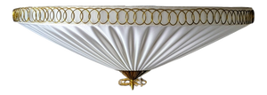Large Mid-Century Finnish Model K5-27 Flush Mount by Paavo Tynell for Idman, 1950s