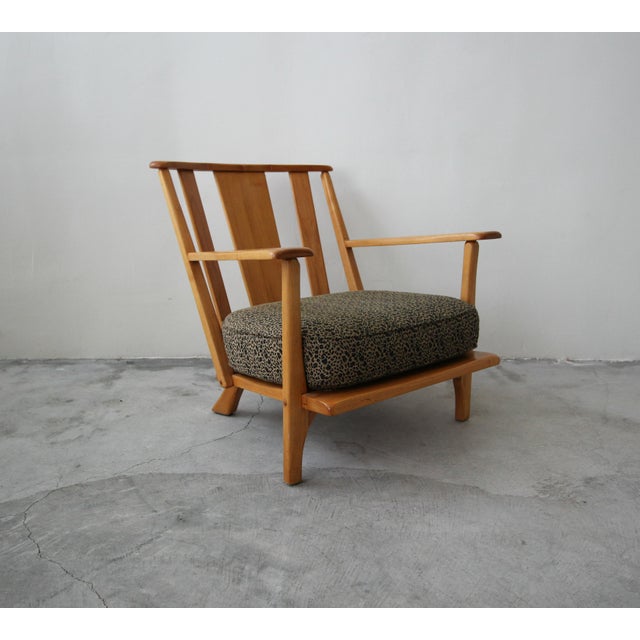 A perfect example of early mid century craftsmanship at it's finest. Constructed of solid maple wood with a beautifully...