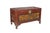 Mid 20th Century Chinese hand-carved Asian hope chest or coffee table. Intricately crafted from solid elm wood, showcasing...