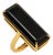 Lucille Ring, Black, Size 8 For Sale