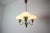 Brown Mid-Century Brass Chandelier from Jablonec Glassworks, Czechoslovakia, 1970s For Sale - Image 8 of 14